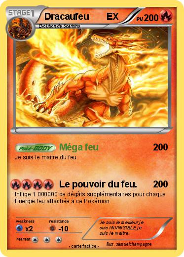 Pokemon Dracaufeu       EX