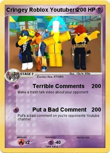 Pokemon Cringey Roblox Youtubers