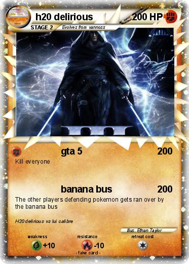 Pokemon h20 delirious