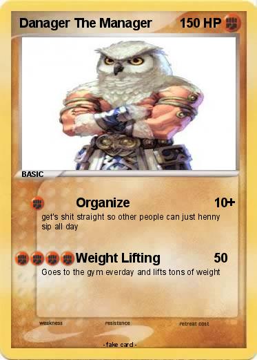 Pokemon Danager The Manager