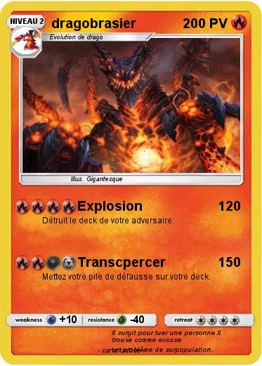 Pokemon dragobrasier