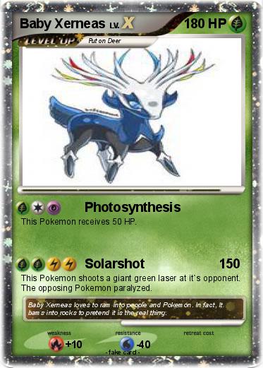 Pokemon Baby Xerneas