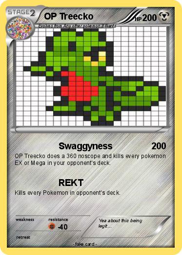 Pokemon OP Treecko