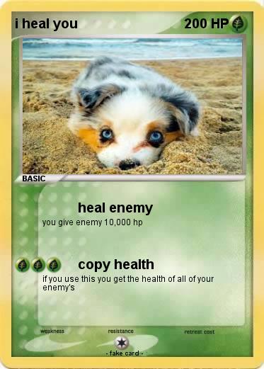 Pokemon i heal you