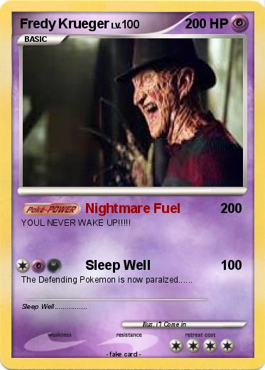 Pokemon Fredy Krueger