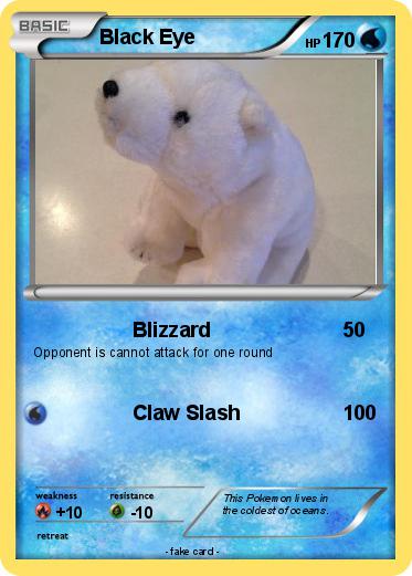 Pokemon Black Eye