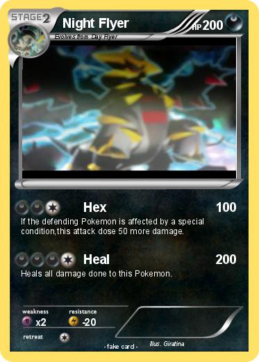 Pokemon Night Flyer