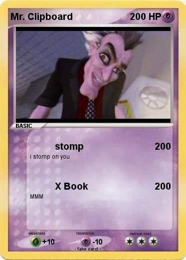 Pokemon Mr. Clipboard