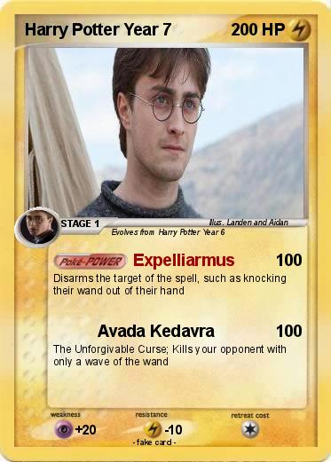 Pokemon Harry Potter Year 7