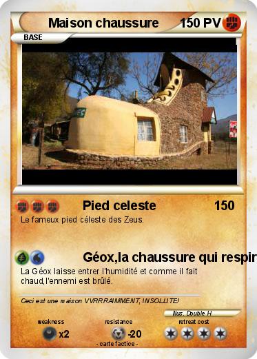 Pokemon Maison chaussure