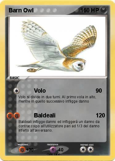 Pokemon Barn Owl