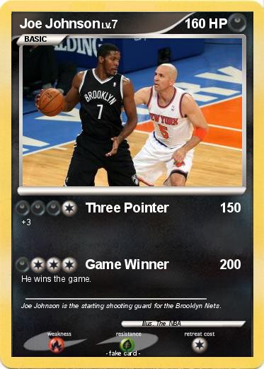 Pokemon Joe Johnson