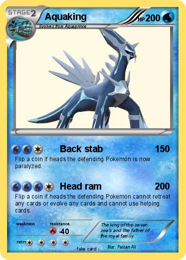 Pokemon Aquaking