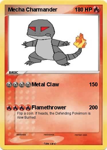 Pokemon Mecha Charmander