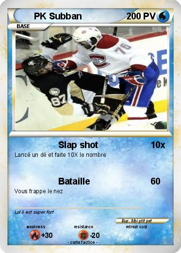 Pokemon PK Subban