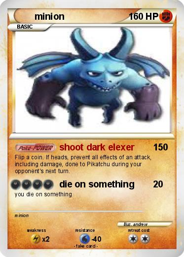 Pokemon minion