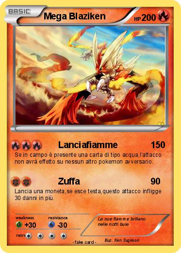 Pokemon Mega Blaziken