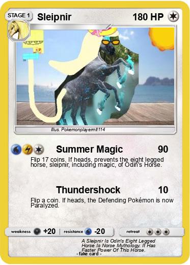 Pokemon Sleipnir