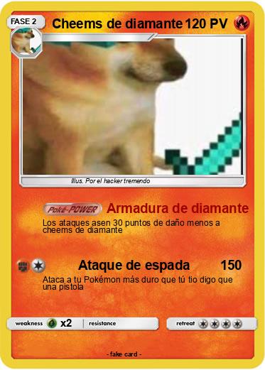 Pokemon Cheems de diamante