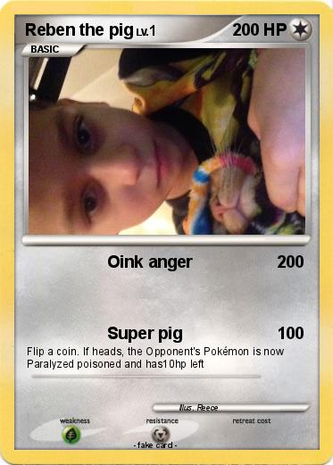 Pokemon Reben the pig