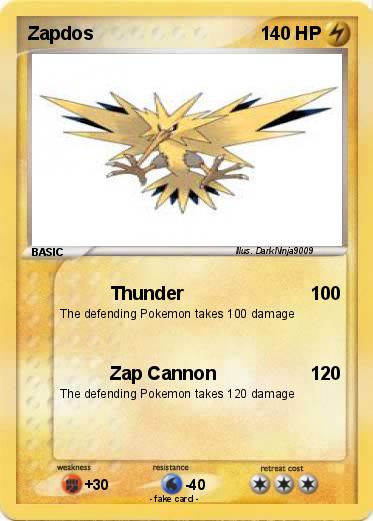 Pokemon Zapdos
