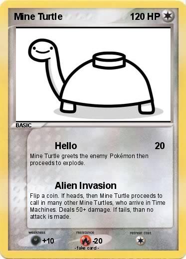 Pokemon Mine Turtle
