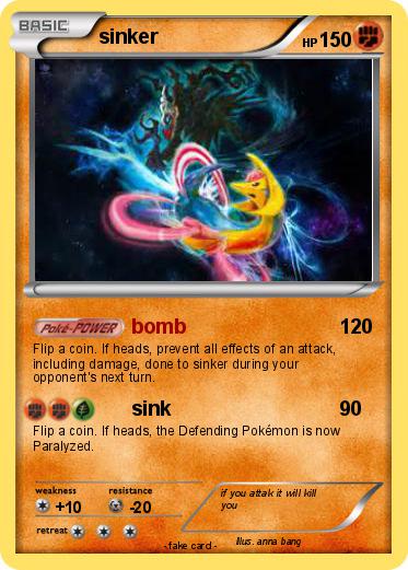Pokemon sinker