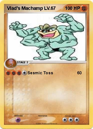 Pokemon Vlad's Machamp LV.67