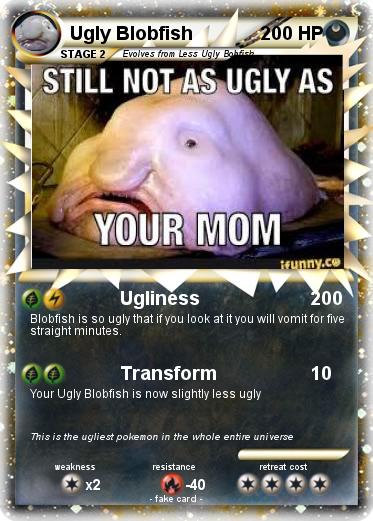 Pokemon Ugly Blobfish