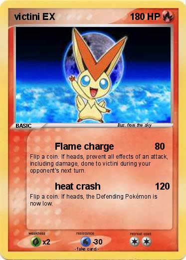 Pokemon victini EX