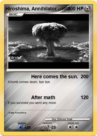 Pokemon Hiroshima, Annihilator.