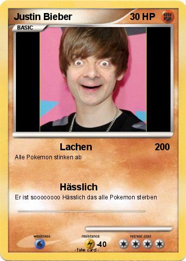 Pokemon Justin Bieber