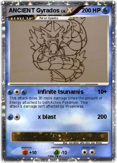 Pokemon ANCIENT Gyrados