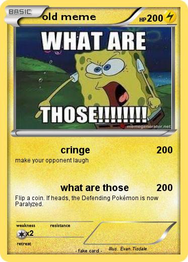 Pokemon old meme