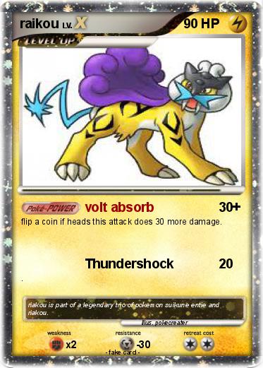 Pokemon raikou