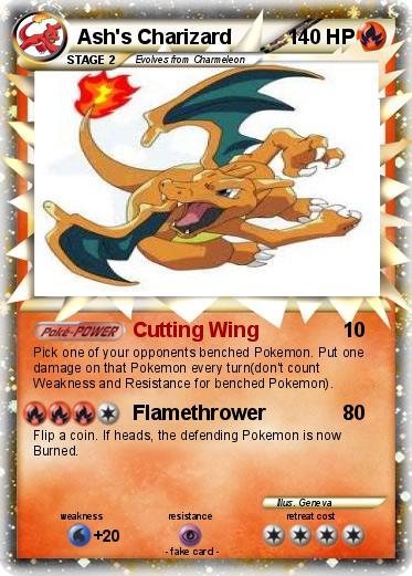 Pokemon Ash's Charizard