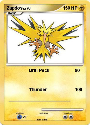 Pokemon Zapdos