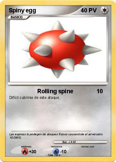 Pokemon Spiny egg