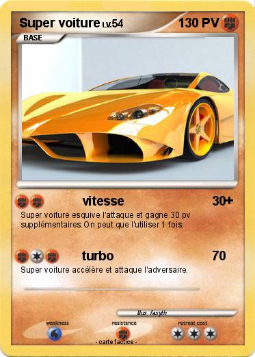 Pokemon Super voiture