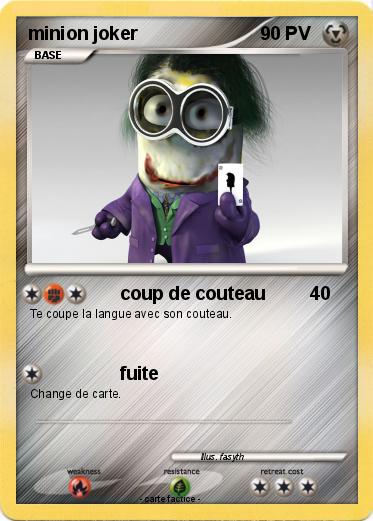 Pokemon minion joker