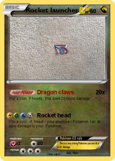 Pokemon Rocket launcher