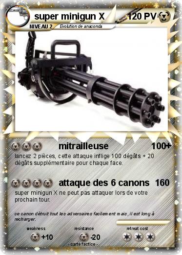 Pokemon super minigun X