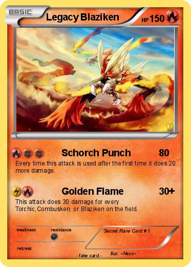 Pokemon Legacy Blaziken