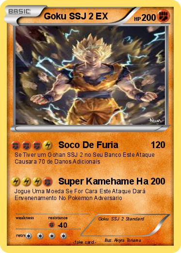 Pokemon Goku SSJ 2 EX