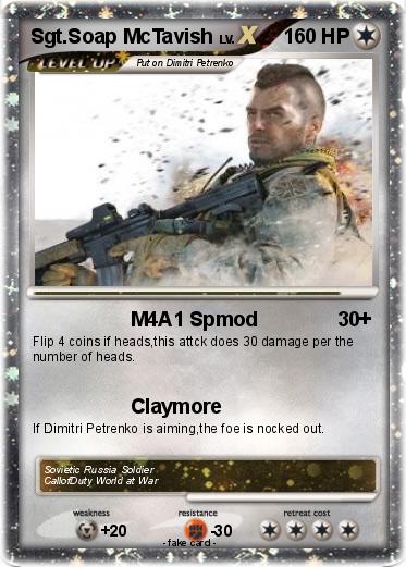 Pokemon Sgt.Soap McTavish