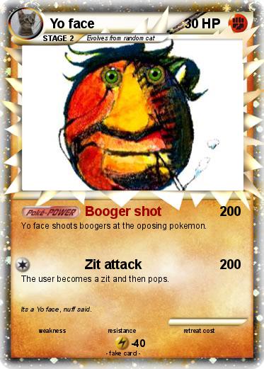 Pokemon Yo face