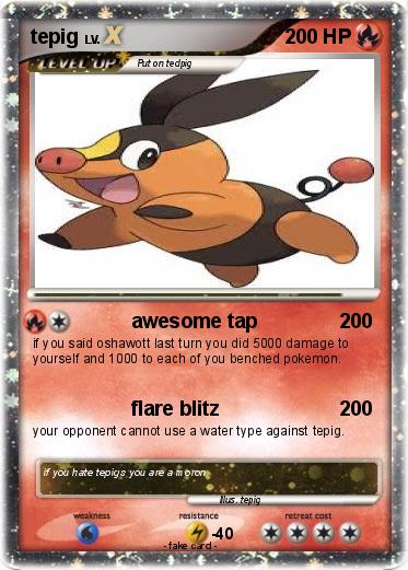 Pokemon tepig