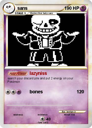 Pokemon sans