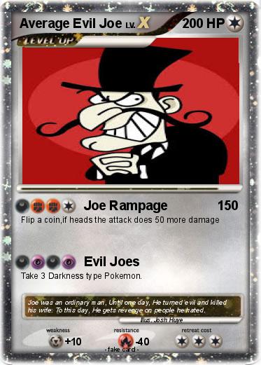 Pokemon Average Evil Joe