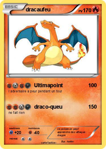Pokemon dracaufeu